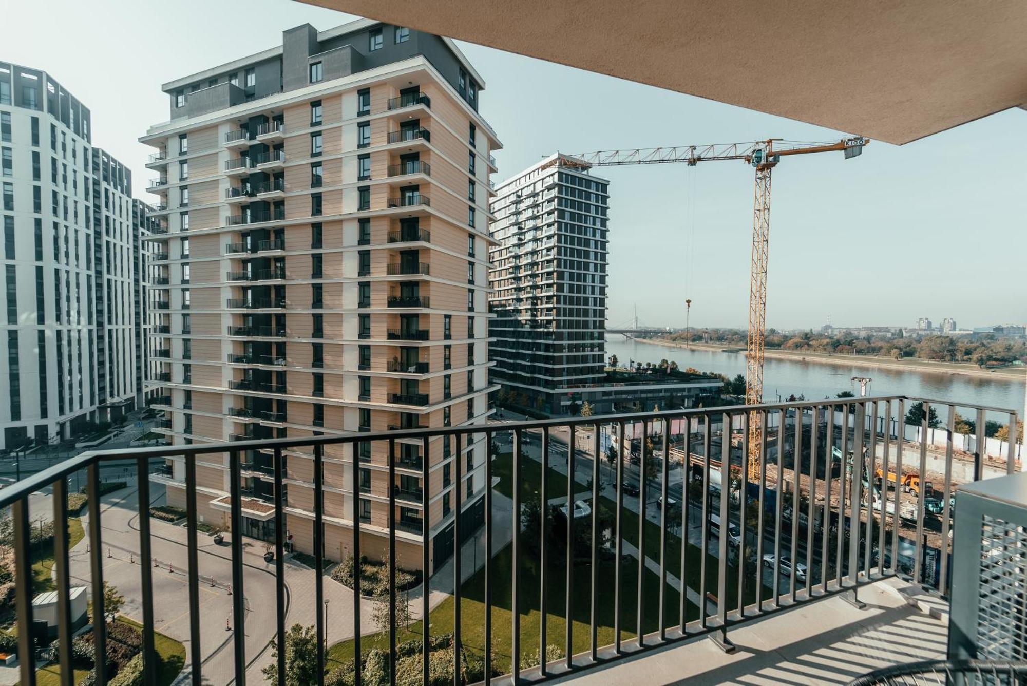 l'Appartamento Belgrade Waterfront Oasis Esterno foto